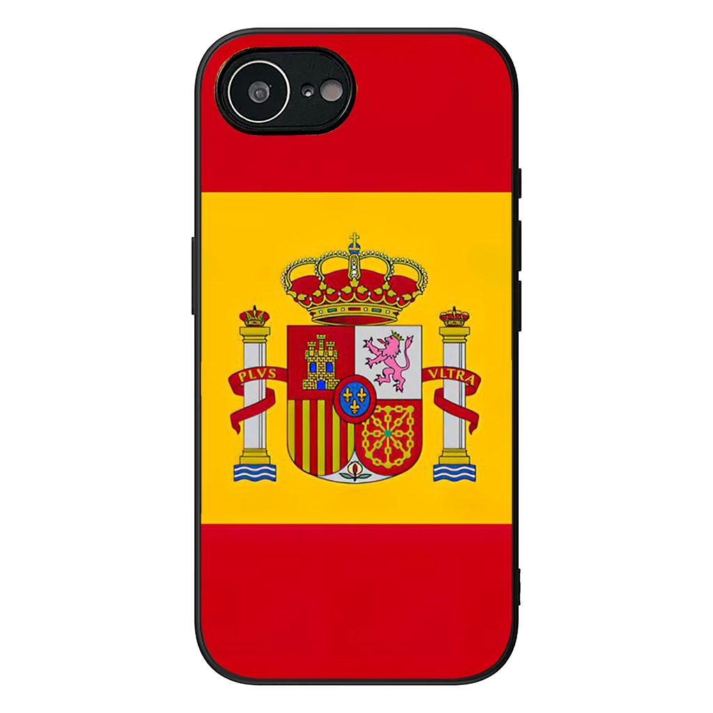 Cover for Xiaomi Redmi Note 11 15 8 9 10 Pro Plus A5 9A 9T 10A 10C 9C NFC 15C 8T Casing Phone Case Yellow Red Spain Flag