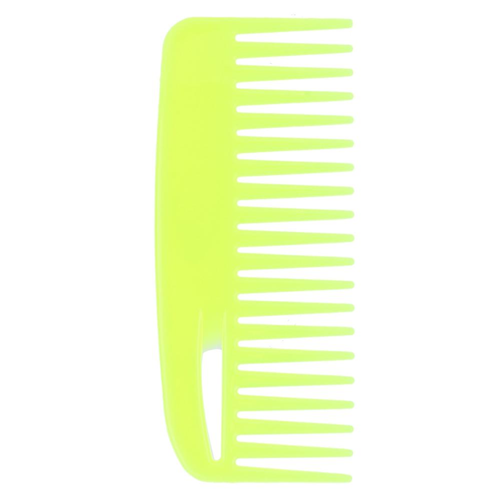 Colorful Large Wide Tooth Hair Styling Comb Anti Static Hairdressing Comb Hairstyle Tool Black