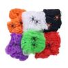 Artificial Spider Web Halloween Decoration Scary Party Scene Props Colorful Stretchy Cobweb Horror House Decorative Accessories