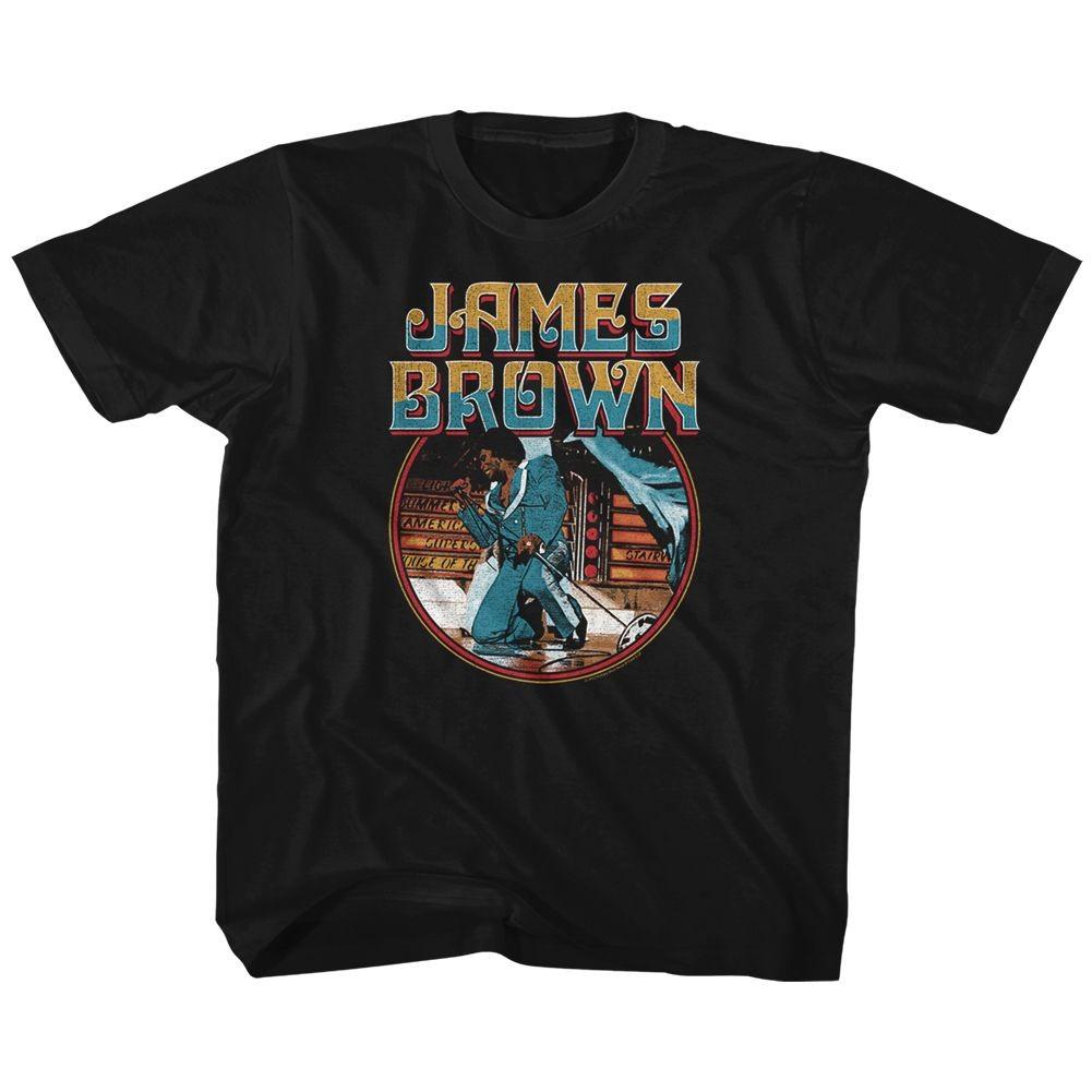 James Brown Kneel Circle Youth TShirt