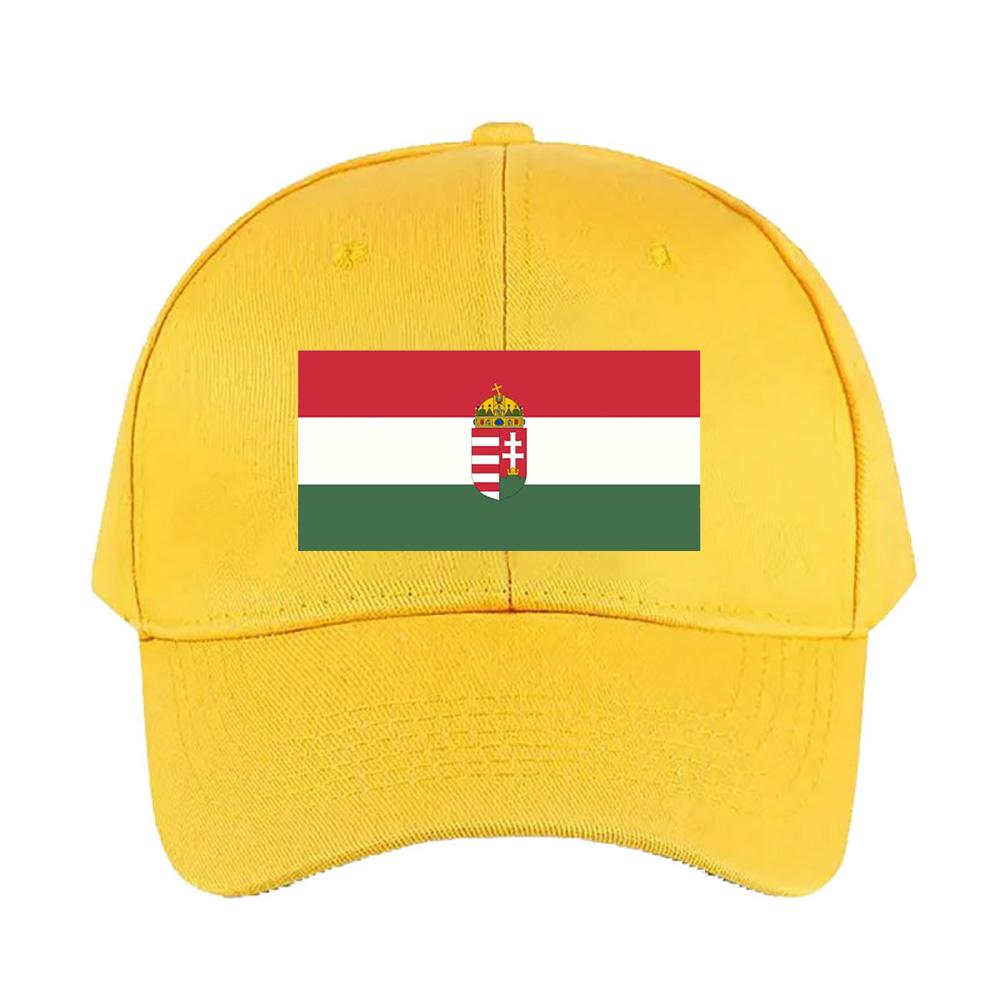 Hungary Flag Baseball Cap Woman Men Summer Casual Sun Hat Adult Adjustable with Curved Brim Hiking Fishing Hat