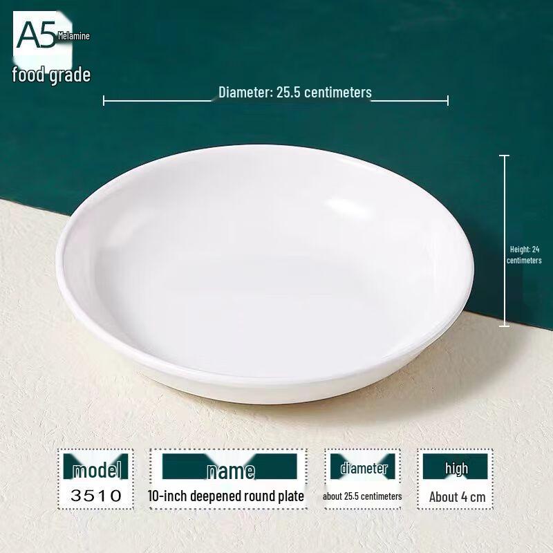 Jijun Melamine Buffet Plates