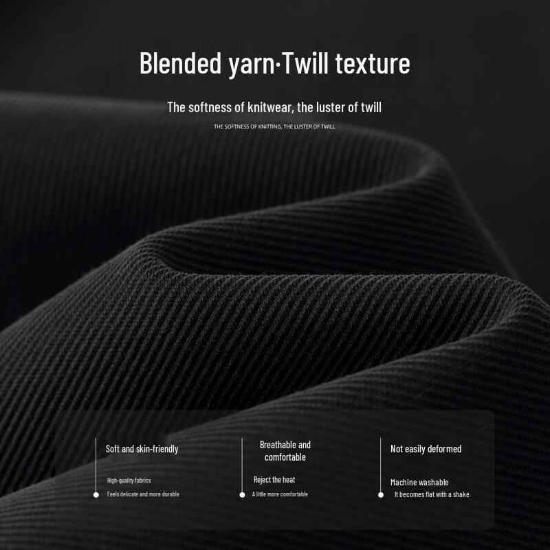 JEEP SPIRIT Men's 2025 Sporty Casual Loose Tapered Pants