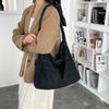Denim Fashion Trend Handbag Underarm Satchel Fashion Commute Shopping Travel Bag Shoulder Crossbody bags Cool Girl Tote Bag