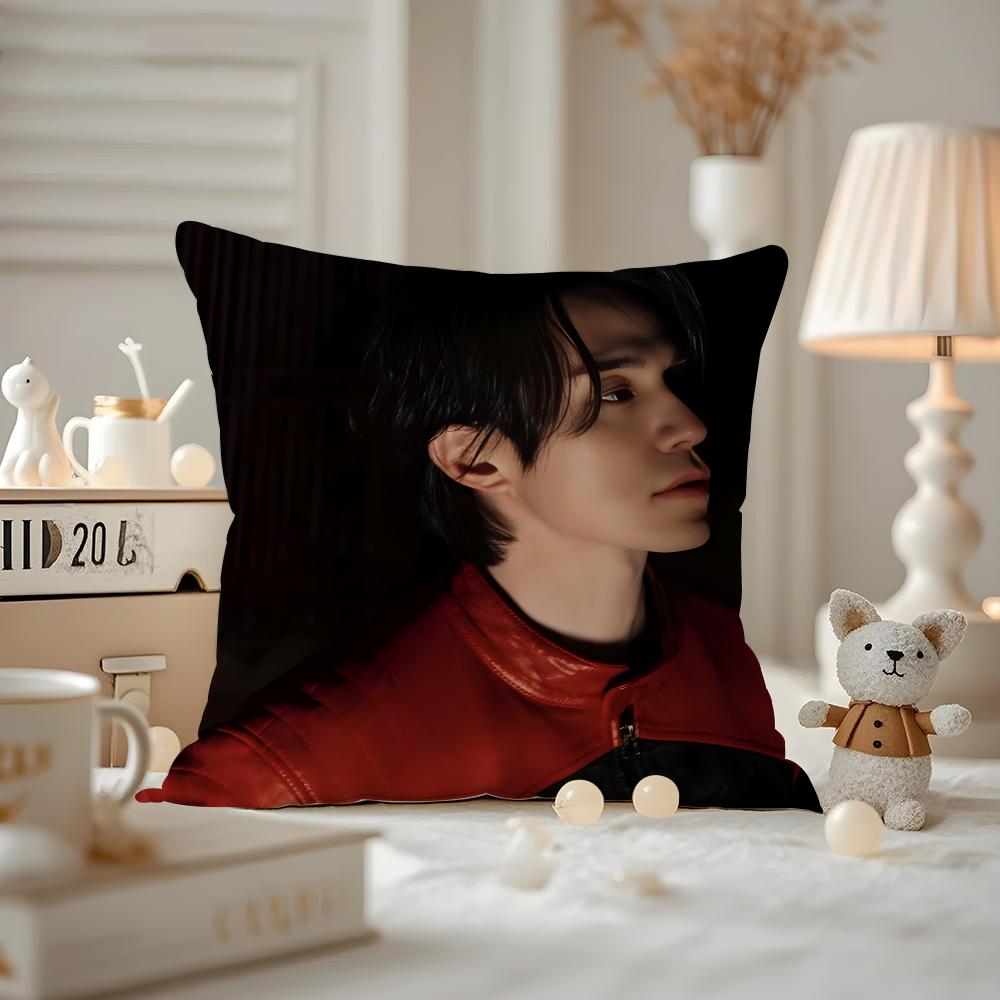 Lee Dongwook Actor Cushion Cover Pattern Printed Pillowcase For Living Room Sofa Cushion Cover & Bedroom Decor