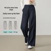 ESE-Y Women's High-Waist Lyocell Cotton Wide-Leg Pants