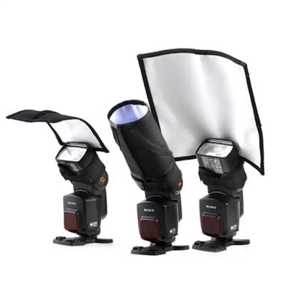 Foldable Diffuser Photo Light Flash Reflector Photography Speedlight Softbox for Nikon METZ Olympus Sony Cameras Difusor Flash
