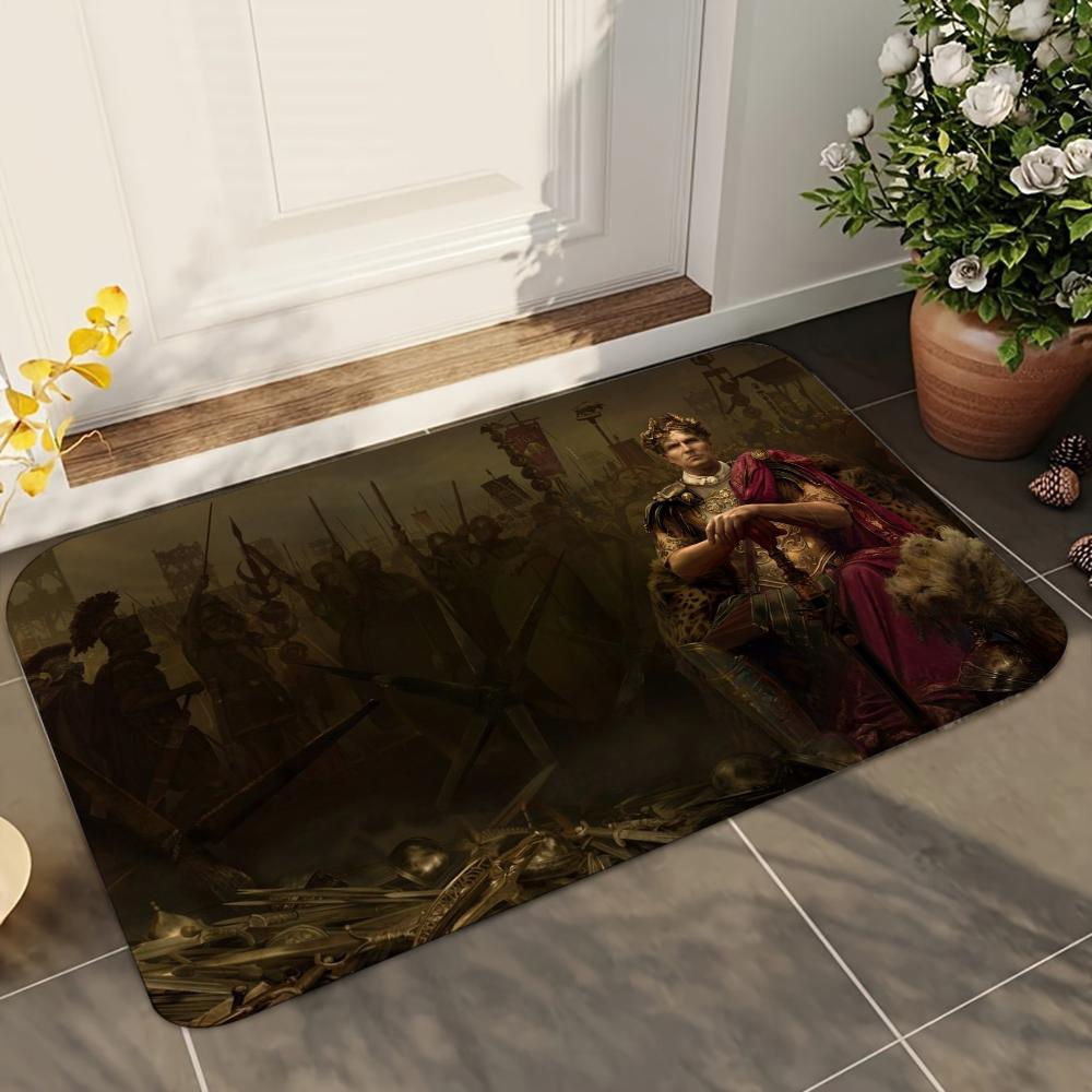 1 szt. SPQ Tarcza Standardowa Cesarstwa Rzymskiego Mata Łazienkowa Absorbująca Maty Antypoślizgowe Akcesoria do Wystroju Domu Dywany Maty Podłogowe do Kuchni Domowej