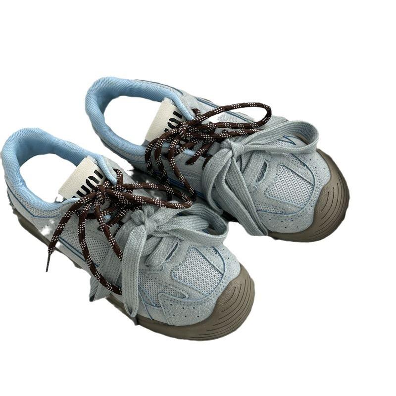 delicate white green fresh women's autumn breathable casual sports shoes commuter board shoes women