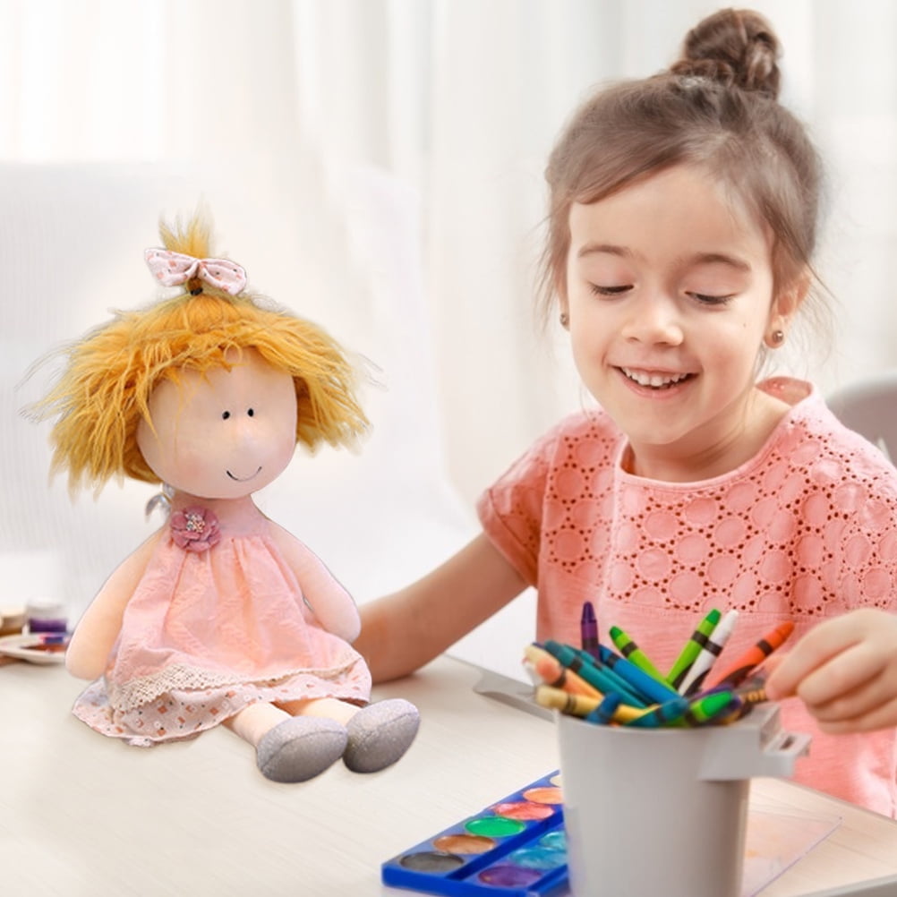 Weiches Stoffpuppen-Spielzeug: 35 cm Plüsch-Handpuppe für Babys mit PP-Baumwollfüllung - Niedliche Weihnachtsdekoration Stofftier für Kinder Geschenk