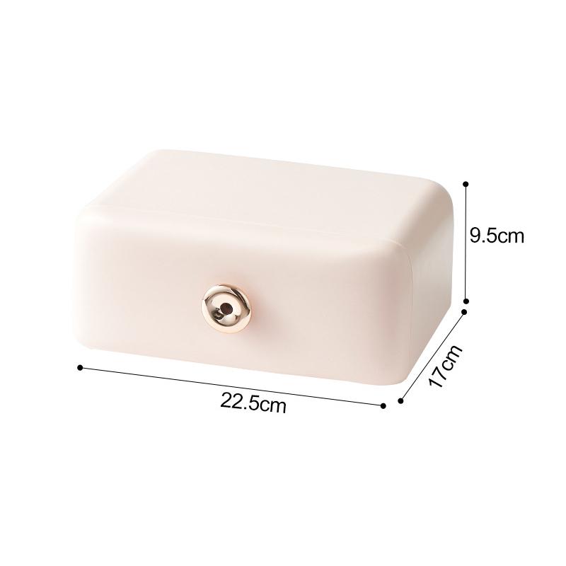 Cosmetic Storage Box Large Capacity Desktop Beauty Makeup Organizer Waterproof Dustproof Skin Care Storage Drawer For Bathroom