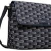 Bally Pennant Logo Adjustable Shoulder Strap Cotton Denim Crossbody Bag Men Bags Blue 6306629