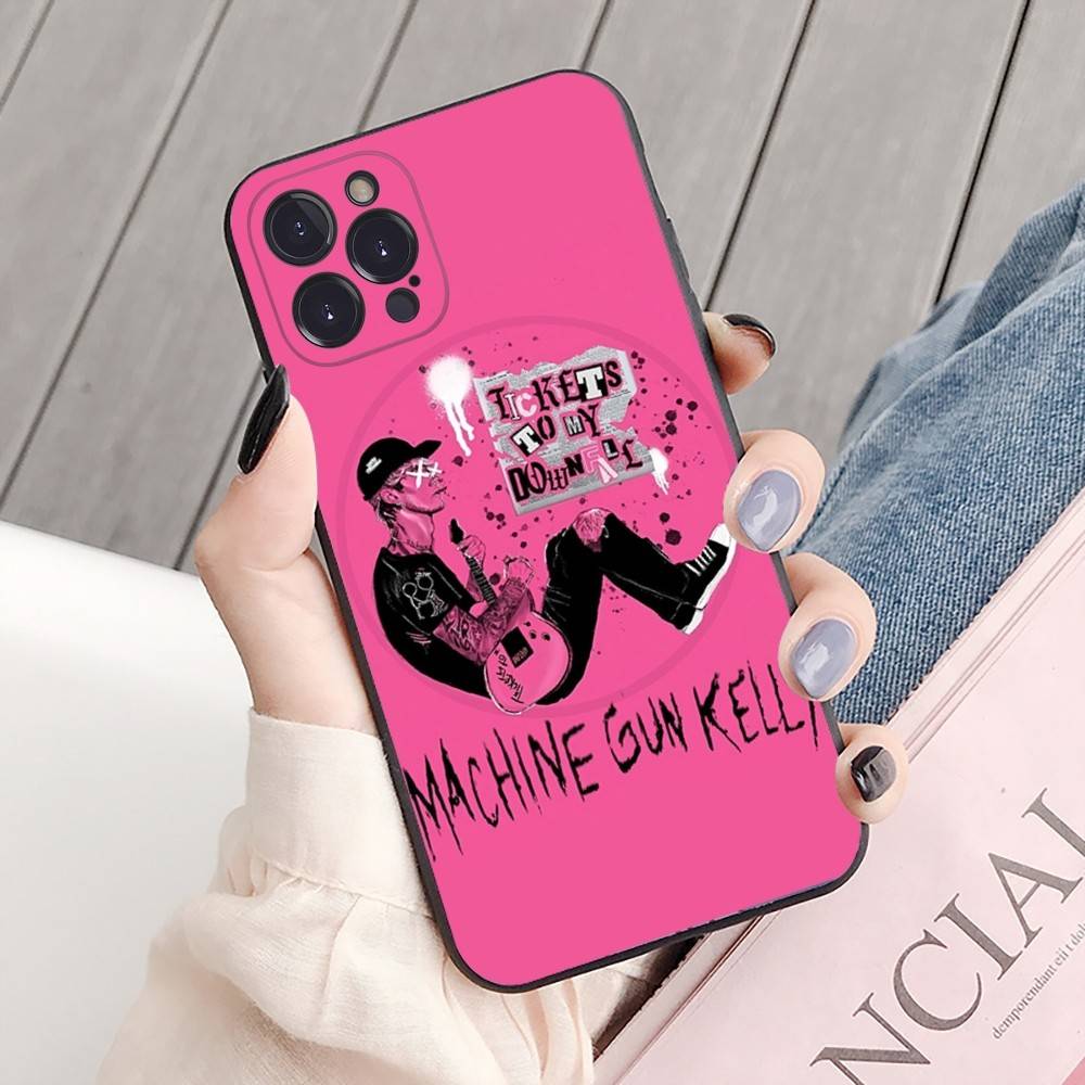 MGK M-Machine Gun Kelly Phone Case For IPhone 16 15 8 7 6 6S Plus X SE XR XS 14 11 12 13 Mini Pro Max Mobile Case