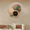 Quality Silent Design Wall Clocks Unique Tree Nordic Living Room Art Clock Digital House Aesthetic Reloj De Pared Wall Decor