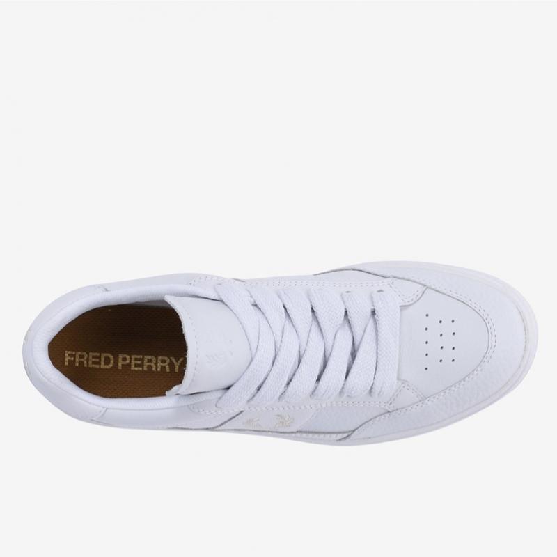 Fred Perry Men S Sneaker Textured Leather Sfpm2417329 T33