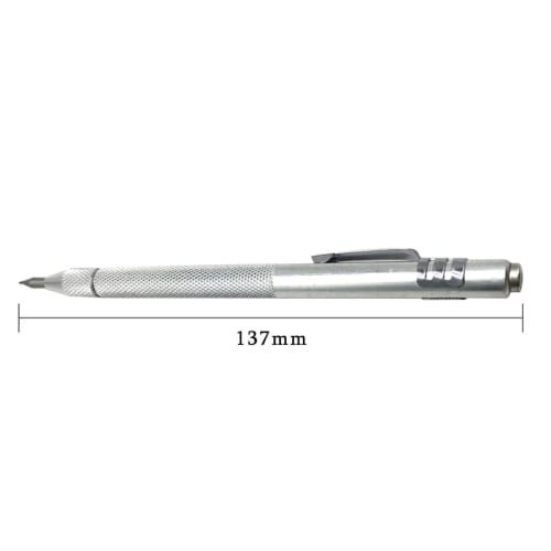 NEPAK Metal Scribe Tool, Tungsten Carbide Scriber Pen with Magnet for Machining, Engraving, and Welding (Includes 24 Marking Tips)