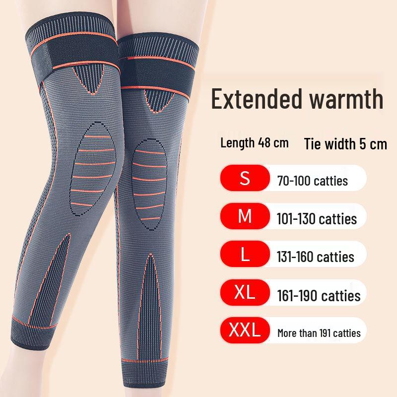 Mugwort Heating Knee Pads: Warm, Non-Slip Leg Warmers for Sports & Cold Weather