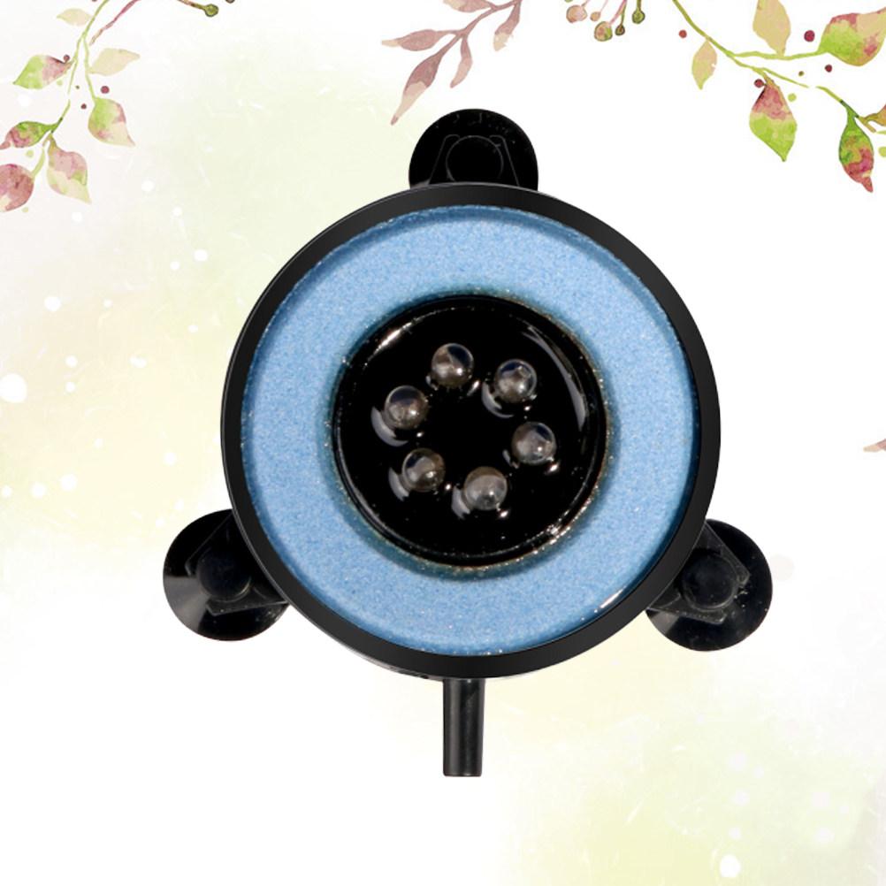 

Circular Aquarium Light 6 Straw Hat LED Beads Blue Eu Plug for Fish Tank Photosynthesis Diving Decoration Aquarium Light EU Plug