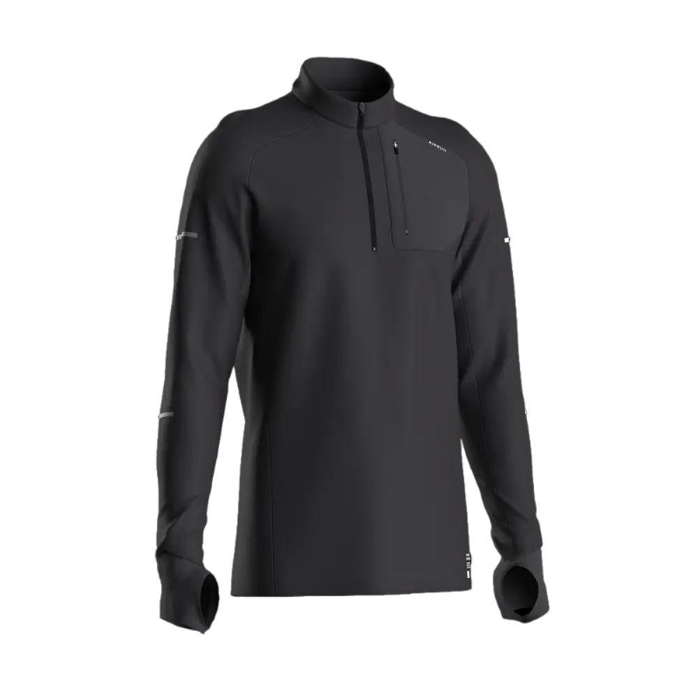 

DECATHLON 900 Series KIPRUN Running Warm Breathable Long Sleeve T-Shirt Men s Navy 2XL-185/120B темно-синий
