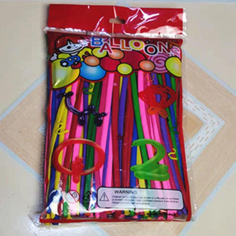 Children's Creative Magic Long Strip Balloons for DIY Shape Weaving