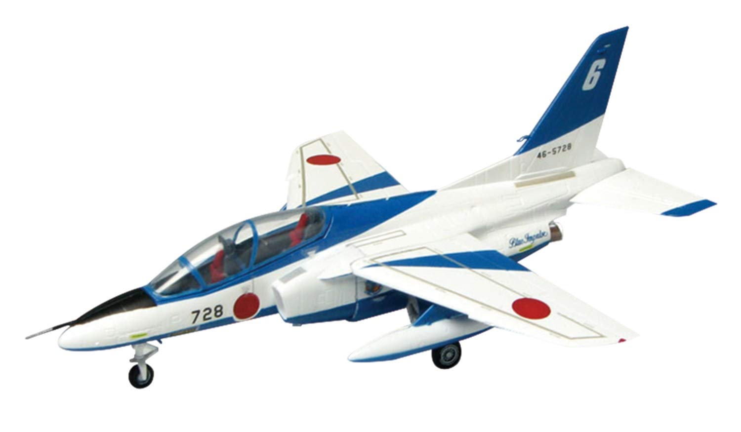 

PLATZ Набор Blue Impulse 2020 пластиковая модель 1/144 T-4 6 штук предварительно окрашенная SP-148 синий