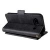 For Google Pixel 8a Leather Case Magnetic Closure Wallet Stand Phone Cover with Crossbody Strap