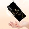 Cartoon Scorpion Phone Case For Samsung Galaxy S26 Ultra S25 Plus S24 FE S23 S22 5G S21 S20 Cover Black Soft