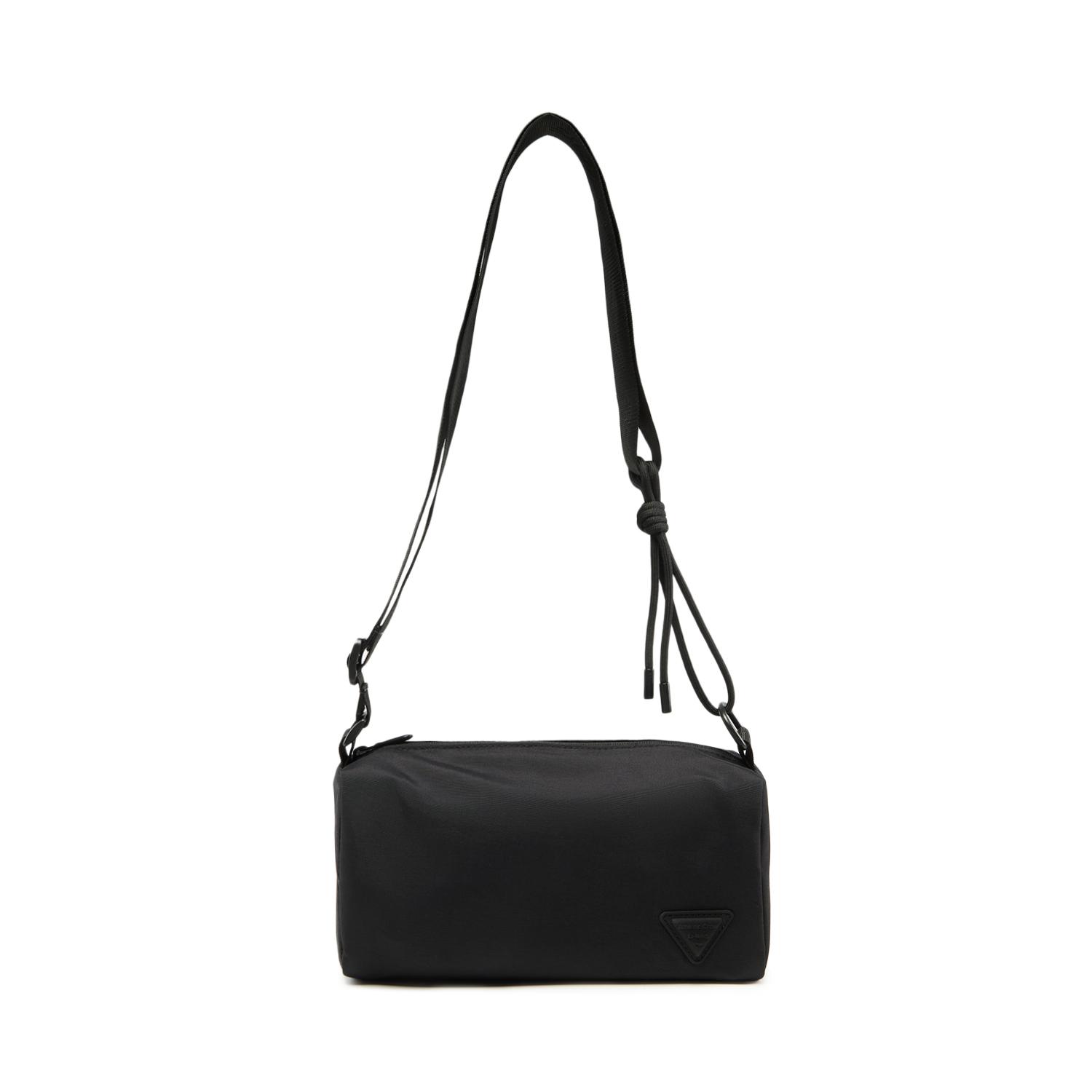 

New LiNing Sports Fashion Collection Polyamide Shoulder Bag, Crossbody Bag Unisex Black ABDV155-1 24.9*11.9*11.9CM