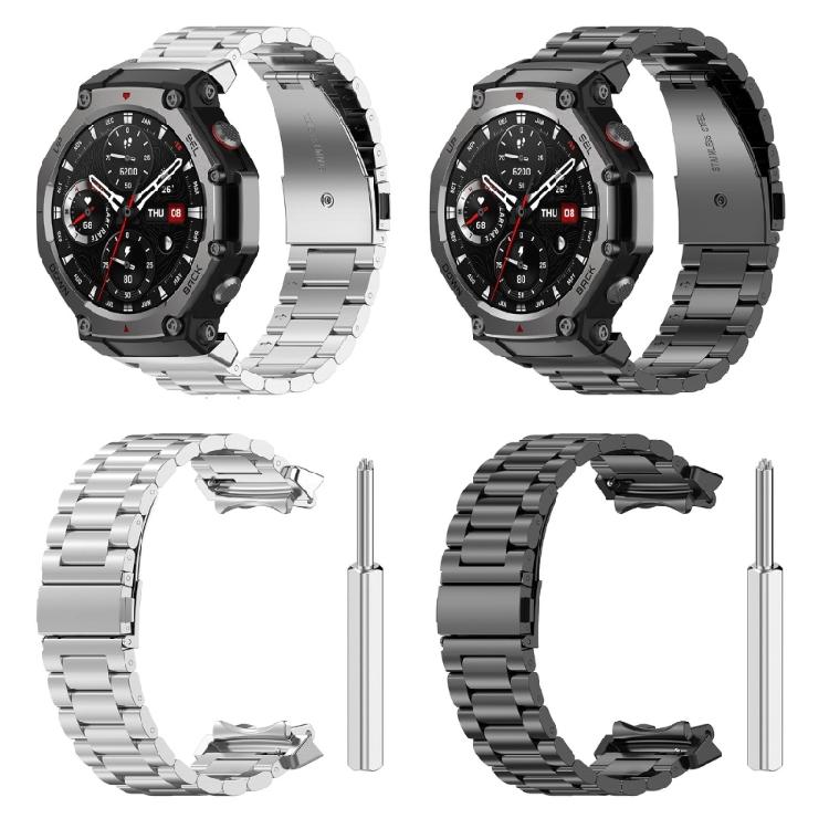 Stainless Watch Band Sweatproof Bracelet Belt for 3 Watch Replacement Band Quick Release Strap Wristband