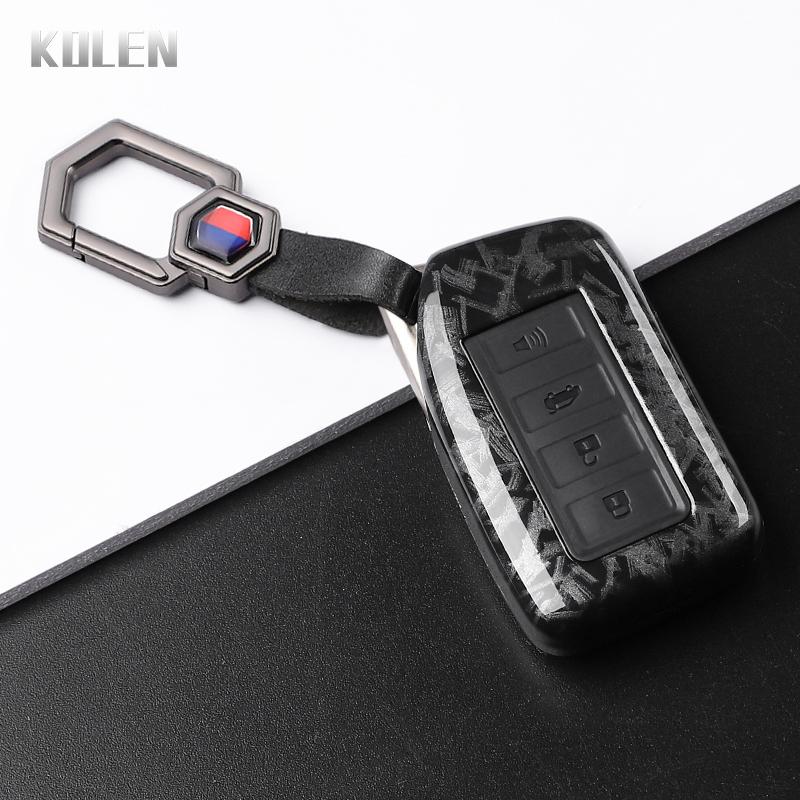 Abs Carbon Fiber Style Car Key Case Cover For Lexus Rx350 Nx300 Es300H Rx450H Gs300 Gx470 Is250 Es350 Lx570 Gx460 Nx300H Is300H