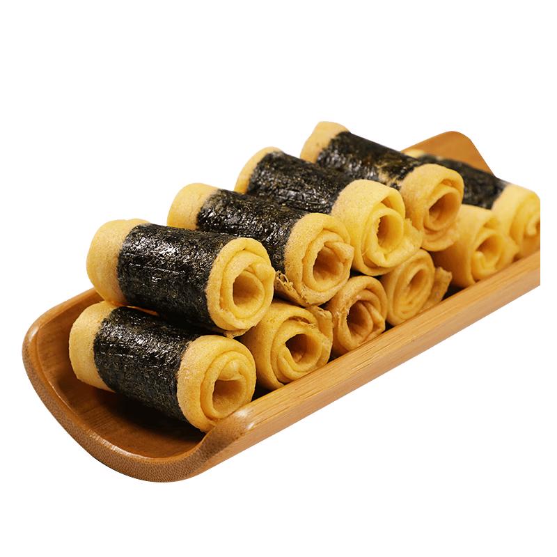 Qigang Macau Pork Floss Seaweed Egg Rolls