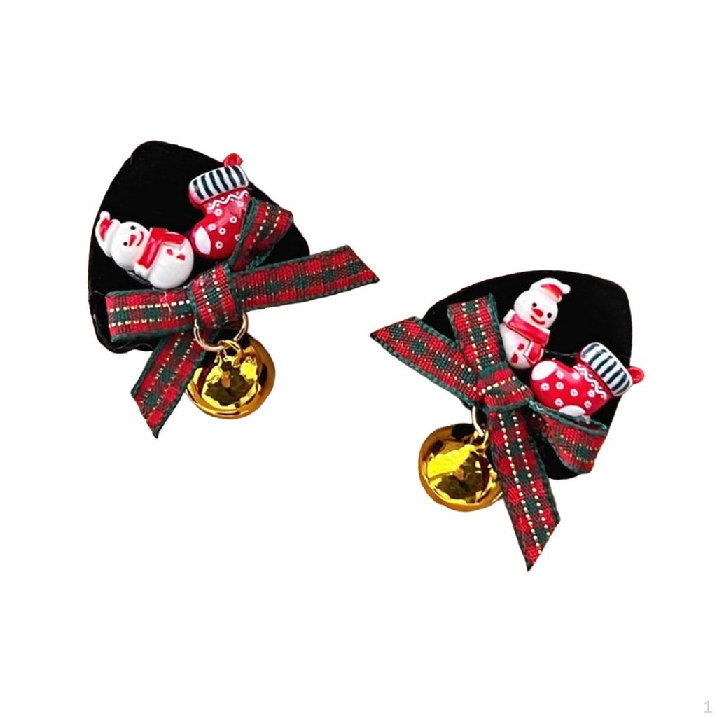 2 Pieces Christmas Hair Clips Adults Hairpins for Fancy Dress Stage Performances