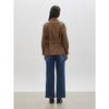 Cc Collect Belted Faux Leather Jacket C263psf154