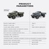 Nuovo 1/16 Full Scale RC Truck Alta Simulazione Militare Arrampicata Veicolo 6WD Fuoristrada 2.4G Telecomando Militare Veicolo Giocattolo Adulto Bambini Regalo Ragazzi