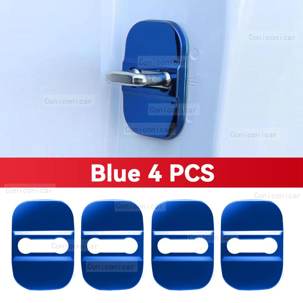 For HAVAL H6 GT 2021-2024 2023 Car Door Lock Protection Cover Anti rust Stainless Steel Auto Interior Decoration Accessories