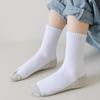 4/6Pairs Hosiery Men's Mid-calf Socks Non-slip Sports Sock Fashion Men Tube Socks  Female
