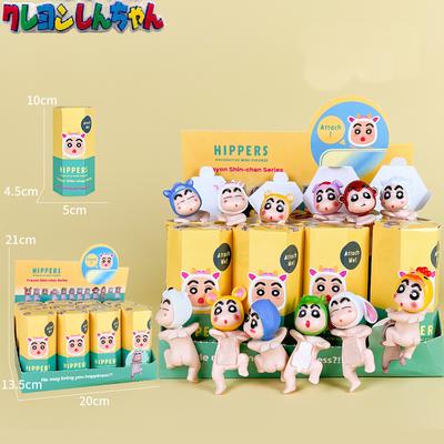 S Angel kleiner Engel Puppe Crayon Shin-chan Serie Blind Box Puppe Schlüsselanhänger Anhänger Handgemachter Anhänger Geschenk Geburtstagsgeschenk