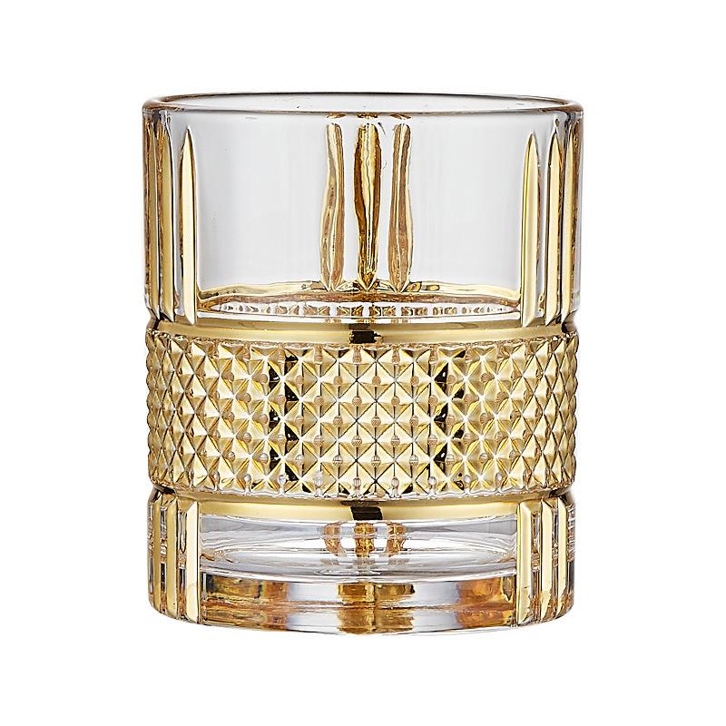 Light Luxury Ice Hockey Beer Glasses, Cocktail Glasses Bar Diamond Whiskey Glasses Wine Glass Beer Mugs Bartender Glasss
