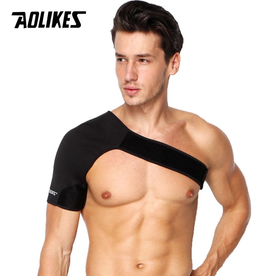 

Aolikes 1Pcs Shoulder Support Brace Shoulder Injury Posture Corrector Fitness Sport Health Care Protector Right