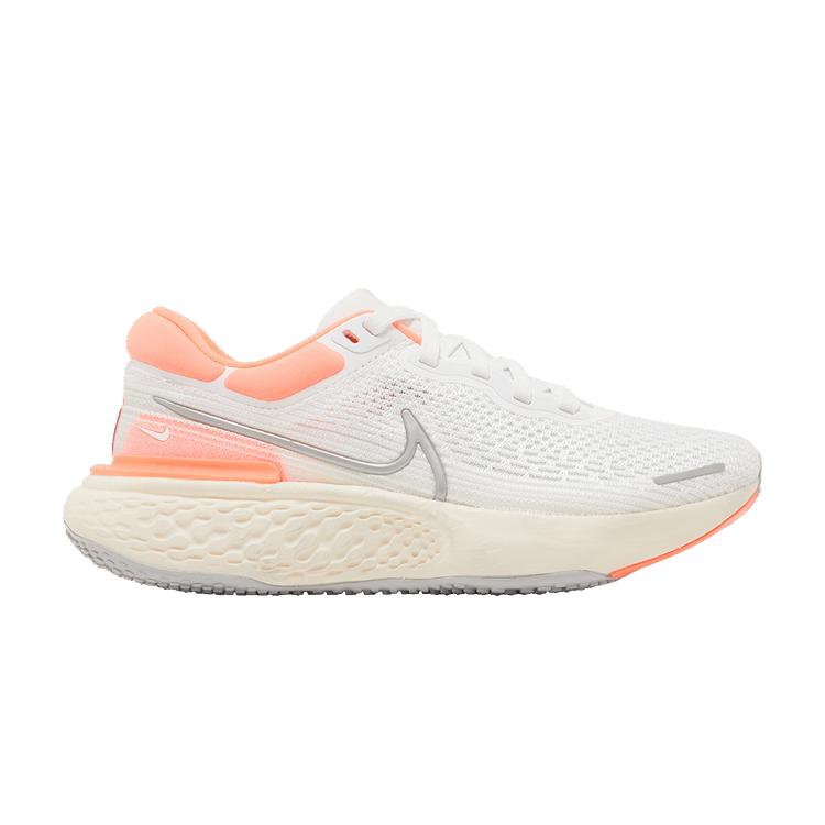 Nike Wmns ZoomX Invincible Run Flyknit White Bright Mango 36.5