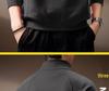 High-End American Retro Heavyweight Half-High Collar Men's Hoodie - Autumn Loose Henley Style