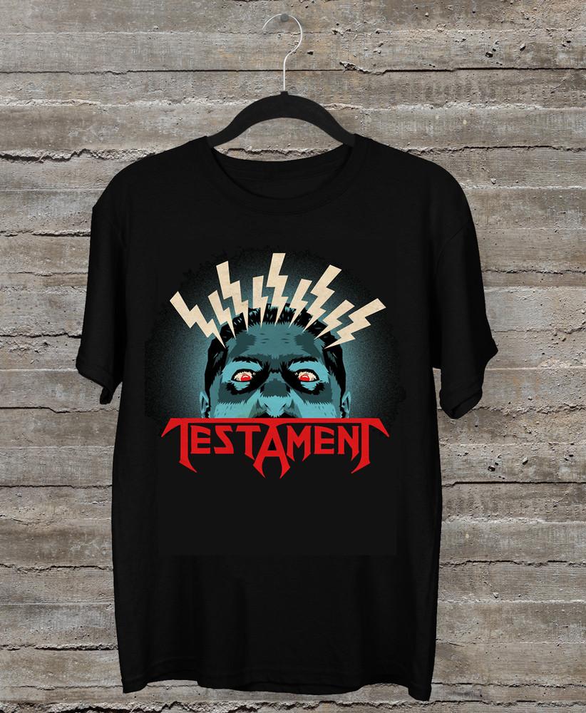 Новинка 2025!!  Футболка унисекс группы Testament Все размеры S-5XL TU326 Унисекс футболка XL