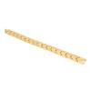 Magnet Therapy Bracelet Hexagon Design Improve Sleep Stylish Widen Titanium Steel Bracelets Jewelry