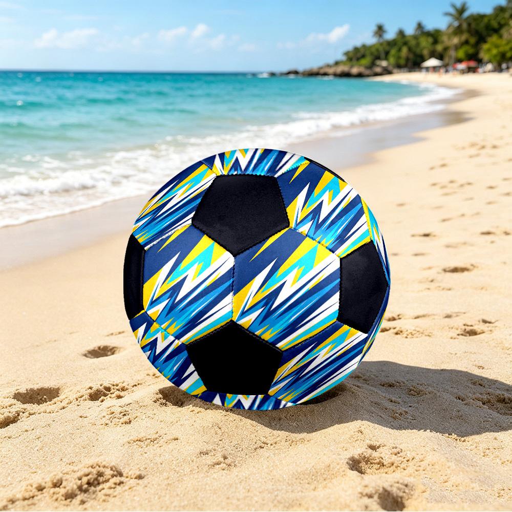 1pc Lightweight PVC Training Soccer Ball, Size 5, Suitable for Indoor and Outdoor TrainingGift y6036