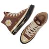 Converse Chuck 70 1970s soft and comfortable versatile durable high-top sneakers for men and women in brown