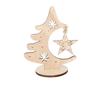 Cartoon Xmas Tree Ornaments Wooden Merry Christmas Decor  Party Favors