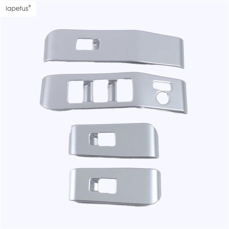 Car Door Armrest Window Glass Lift Switch Panel Control Frame Cover Trim For Toyota Highlander / Kluger  - 2025 Accessories