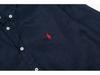 Ralph Lauren Unisex Polo: Little Horse Embroidery, Solid Color, Long Sleeve, Classic Casual Lapel Shirt