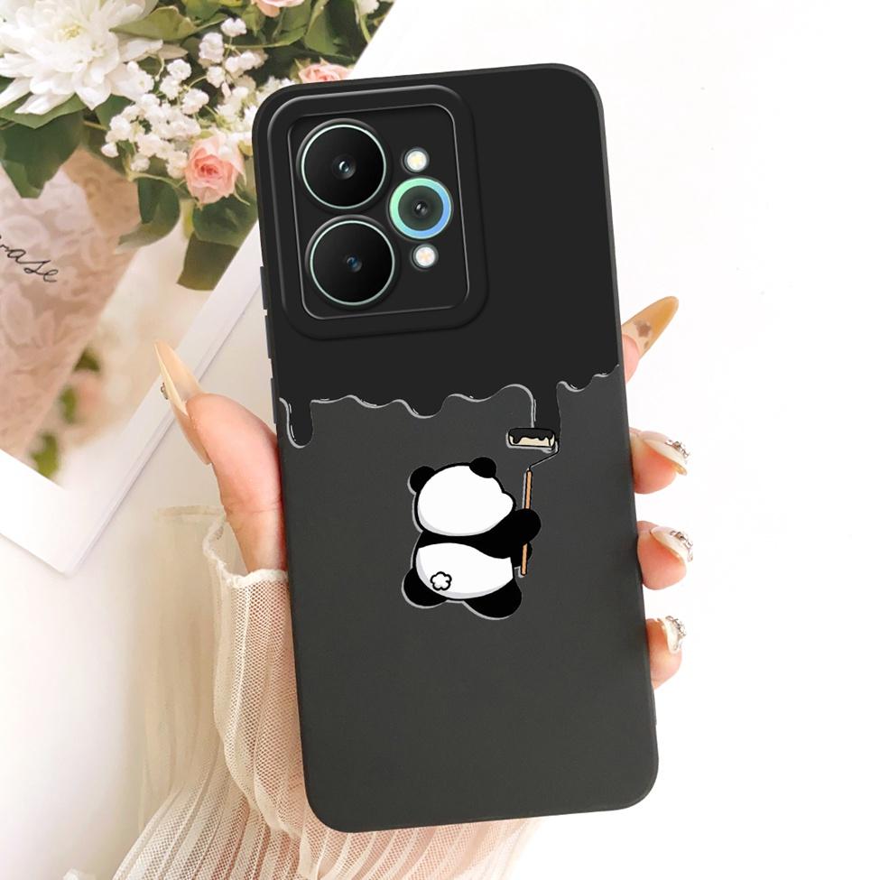 Cover For Realme 15 Pro Casing RMX5101 Silicone Luxury Fashion Flowers Kawaii Cute Painted Shockproof Phone Case
