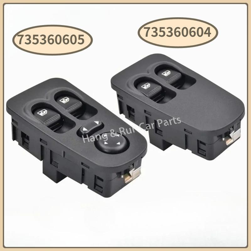 735360604 735360605 For Fiat Lancia Ypsilon 1.2 JTD 1.4 2003-2011 New Front Left /Right Power Window Control Switch